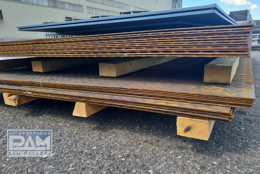 лист рифленый 5,0х1500х6000 рис 1